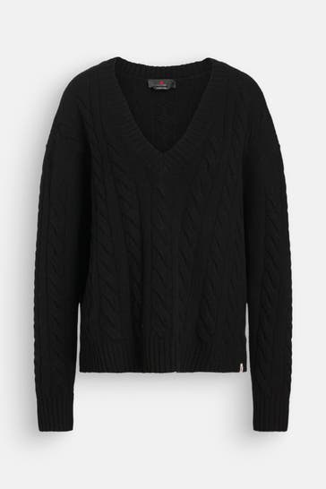 PEUTEREY Wollpullover 'Lapierre' schwarz