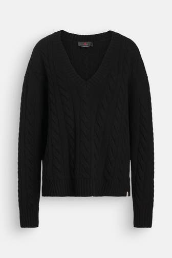 PEUTEREY Wollpullover 'Lapierre' schwarz