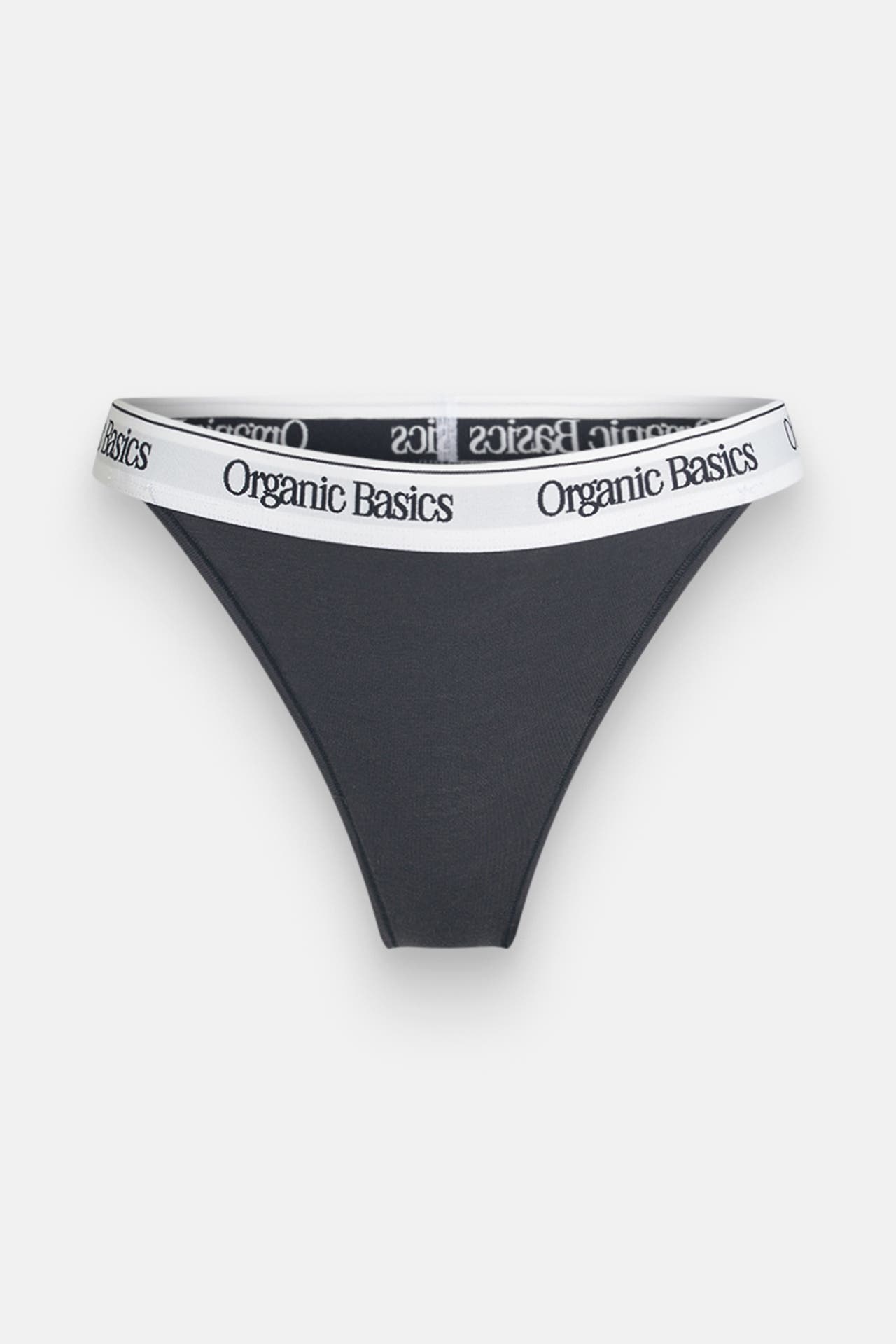 ORGANIC BASICS Slip schwarz, Bild 1