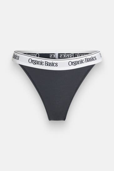 ORGANIC BASICS Slip schwarz