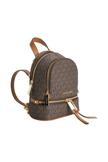 MICHAEL MICHAEL KORS Rucksack dunkelbraun gemustert