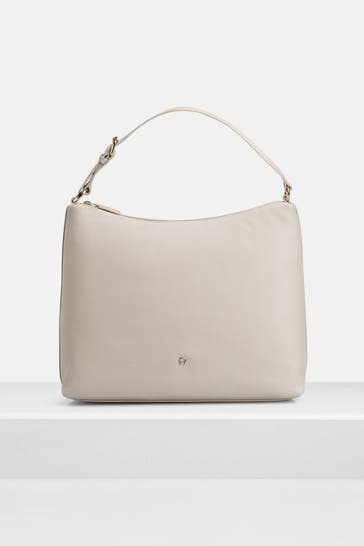 AIGNER Schultertasche 'Martha' hellgrau