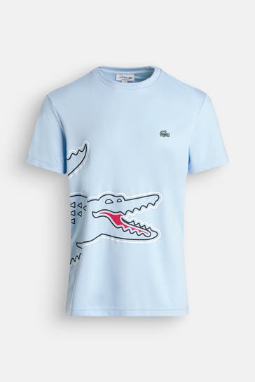 LACOSTE T-Shirt hellblau