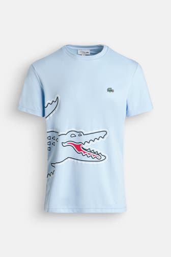 LACOSTE T-Shirt hellblau