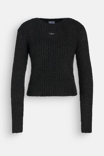 DIESEL Strickpullover schwarz