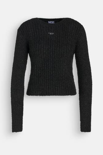 DIESEL Strickpullover schwarz