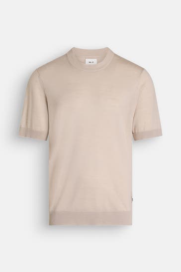 NN07 Wollmix-Shirt 'Harold' greige