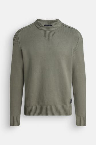 NORTH SAILS Strickpullover graugrün