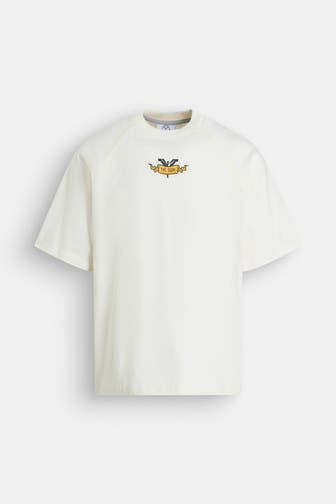 CARLO COLUCCI T-Shirt 'Cards of Colucci' offwhite