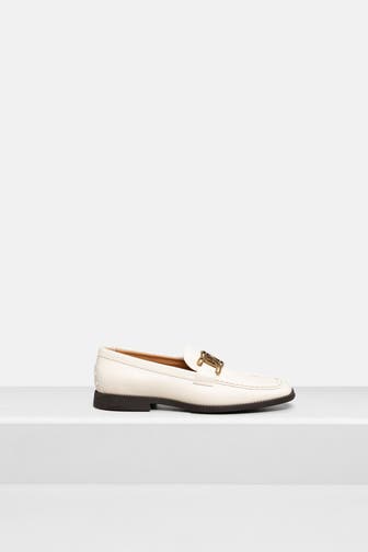 TOD'S Mokassins weiß