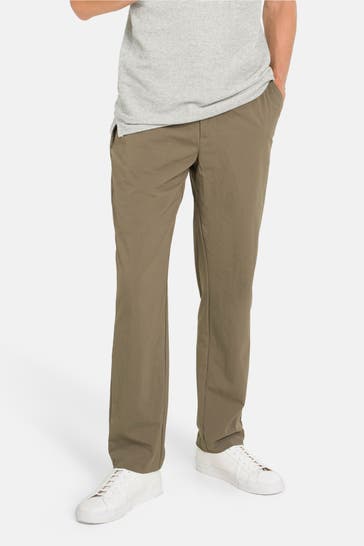 SELECTED Stoffhose 'Halls' khaki