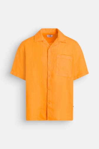 NN07 Leinen-Kurzarmhemd 'Julio' Regular Fit