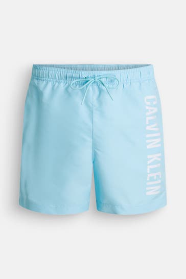 CK JEANS Badeshorts hellblau