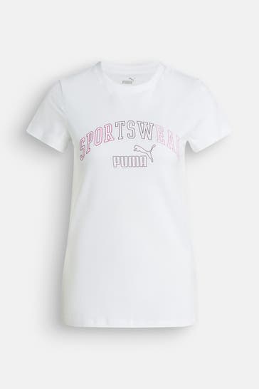 PUMA T-Shirt weiß