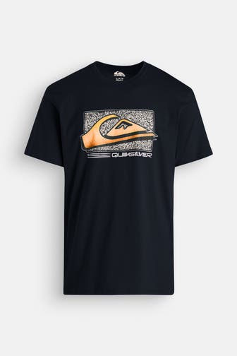 QUIKSILVER T-Shirt 'Retro Fade' schwarz