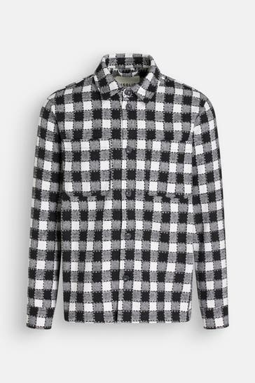 !SOLID Karohemd zweifarbig