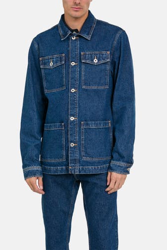 PEPE JEANS Jeansjacke 'Worker' blau