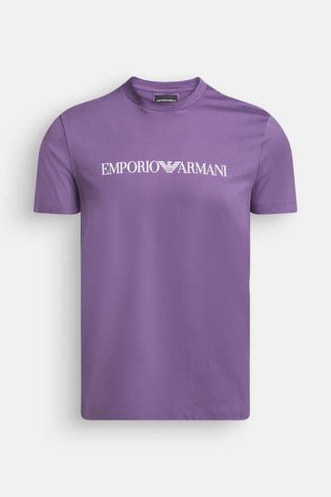 EMPORIO ARMANI T-Shirt lila