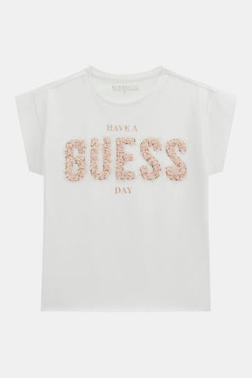 GUESS T-Shirt weiß
