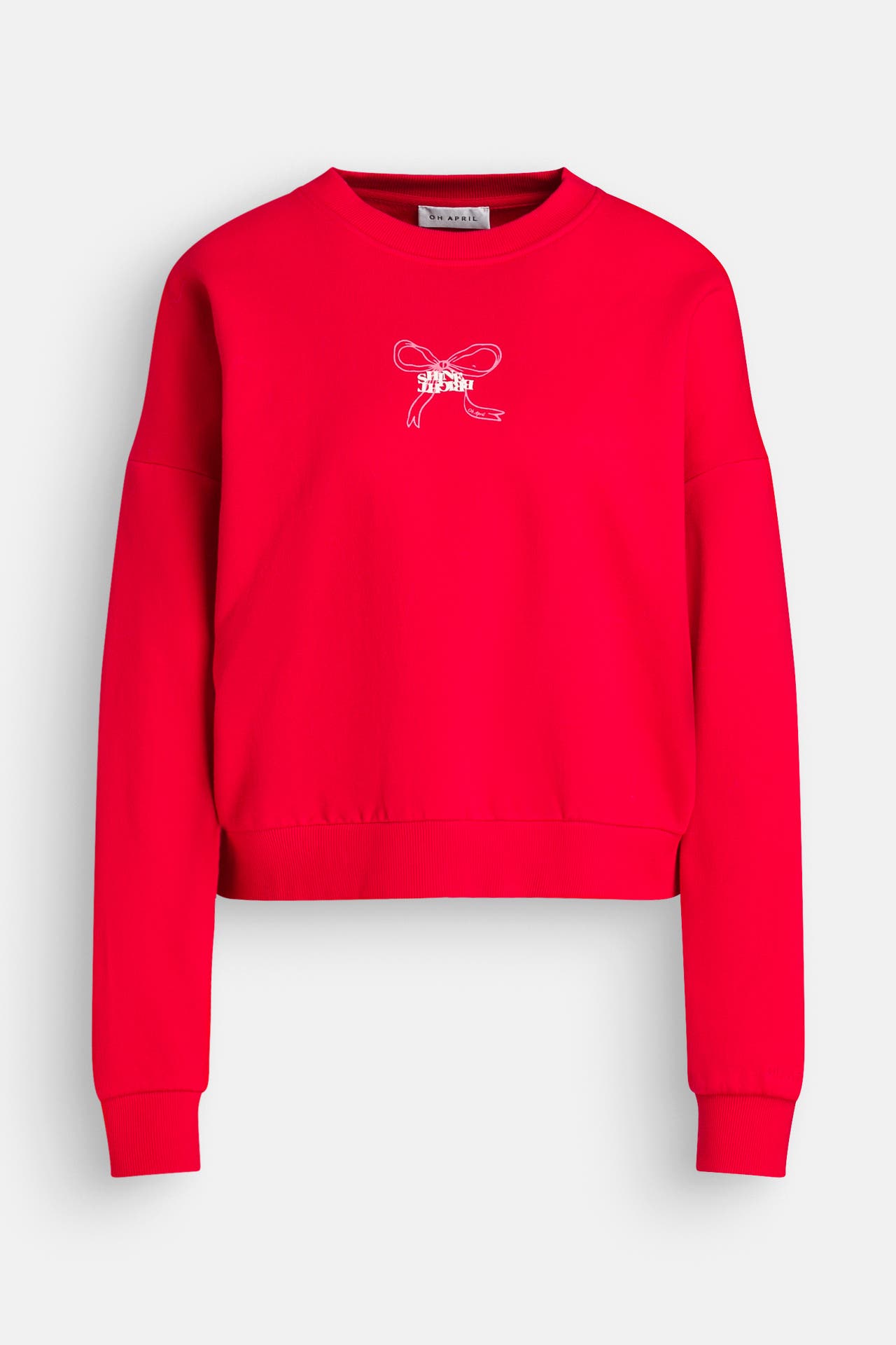 OH APRIL Sweatshirt rot, Bild 1