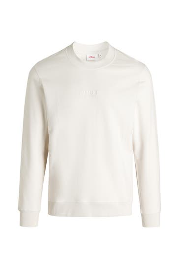 S.OLIVER Sweatshirt offwhite