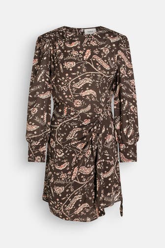 BA&SH Minikleid gemustert