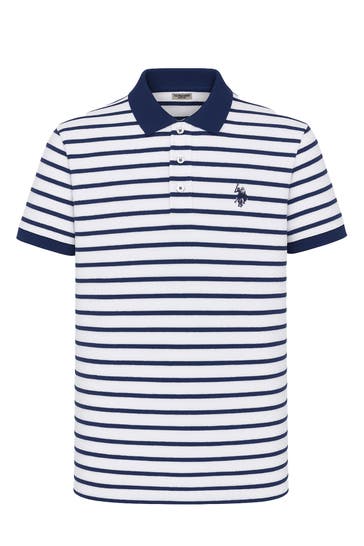 U.S. POLO ASSN. Polo-Shirt gestreift regular