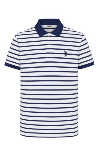 U.S. POLO ASSN. Polo-Shirt gestreift regular