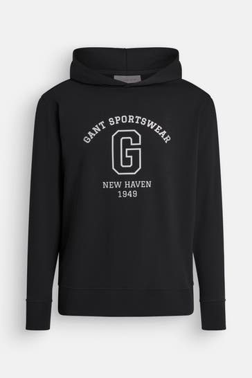 GANT Hoodie schwarz