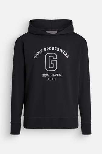 GANT Hoodie schwarz