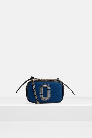 MARC JACOBS Umhängetasche 'The Snapshot' dunkelblau