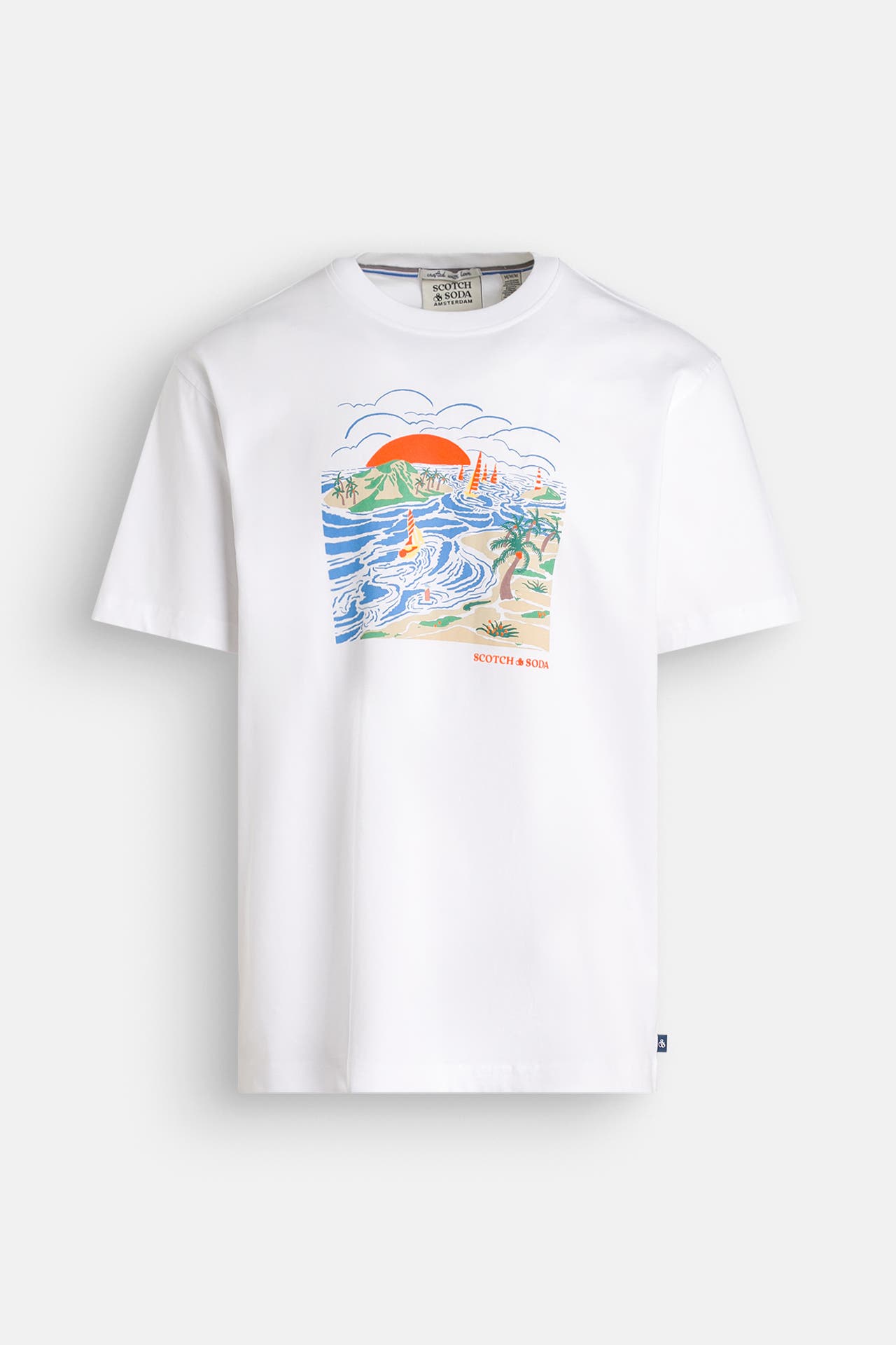 SCOTCH & SODA T-Shirt weiß, Bild 1