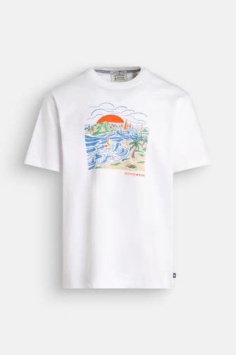 SCOTCH & SODA T-Shirt weiß