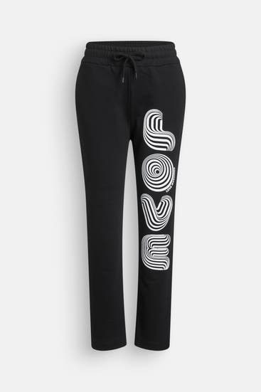 LOVE MOSCHINO - Sweatpants 'Felpa' schwarz