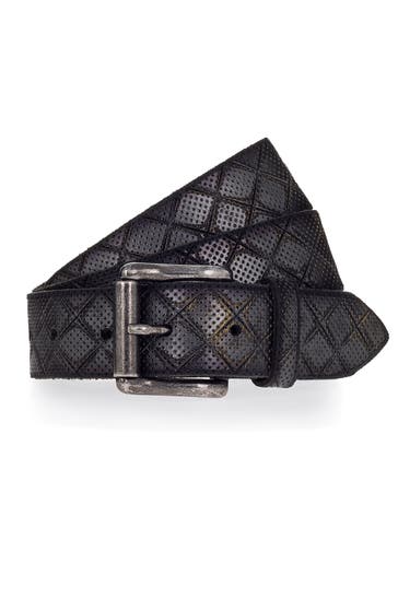 B.BELT Ledergürtel zweifarbig