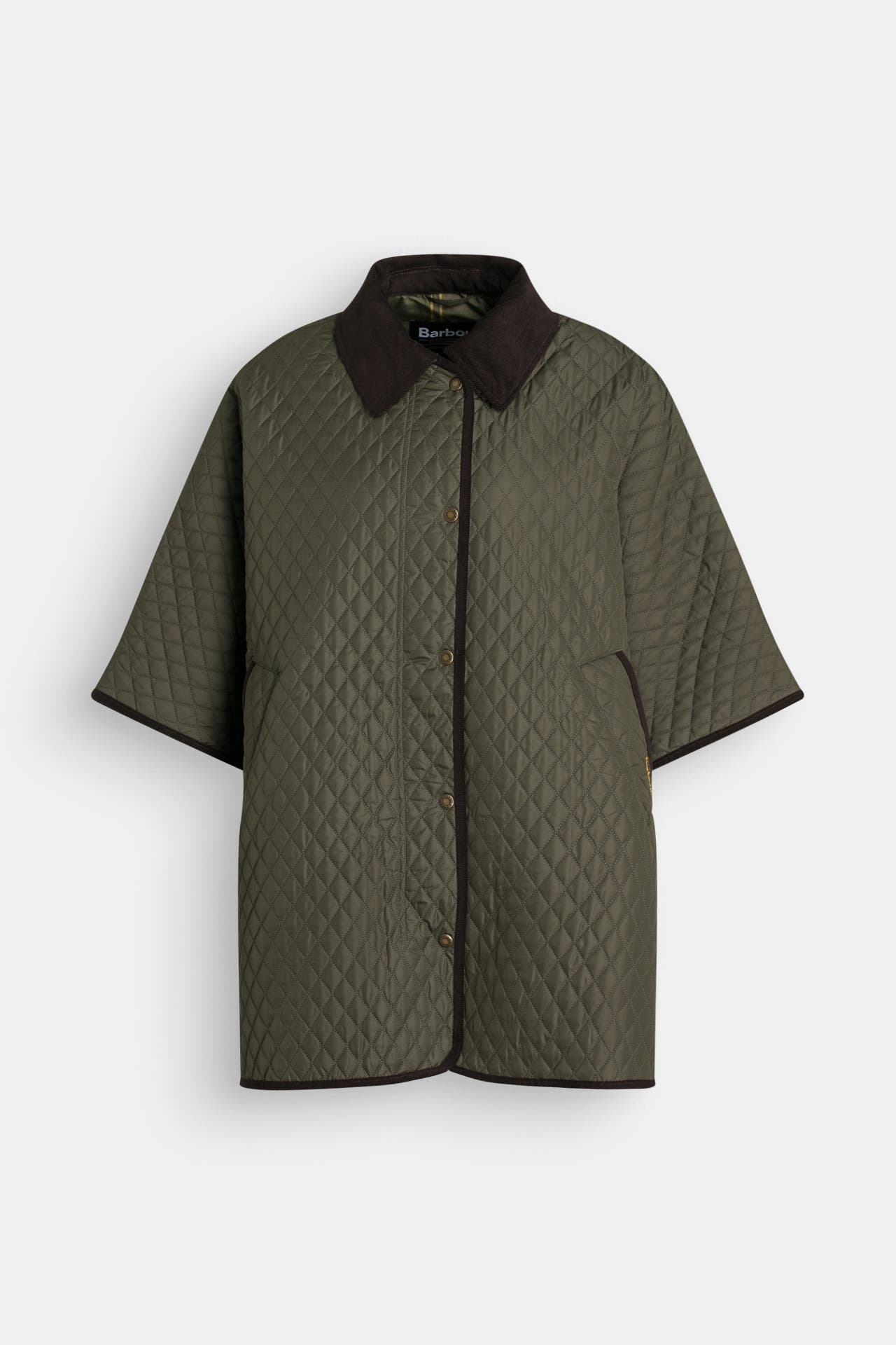 BARBOUR Light-Steppjacke 'Oakham' tannengrün, Bild 1