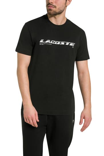 LACOSTE T-Shirt schwarz