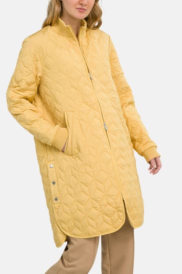 ILSE JACOBSEN Light-Steppmantel blassgelb