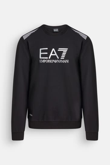 EA7 Sweatshirt 'Felpa' schwarz