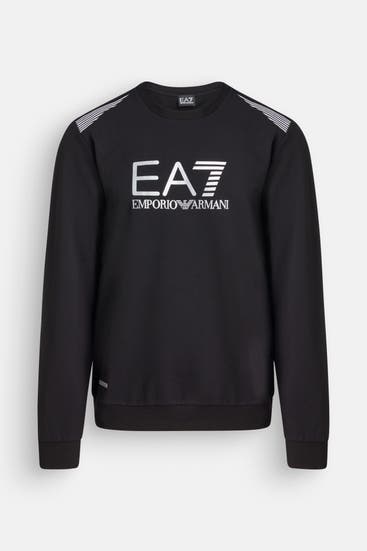 EA7 - Sweatshirt 'Felpa' schwarz