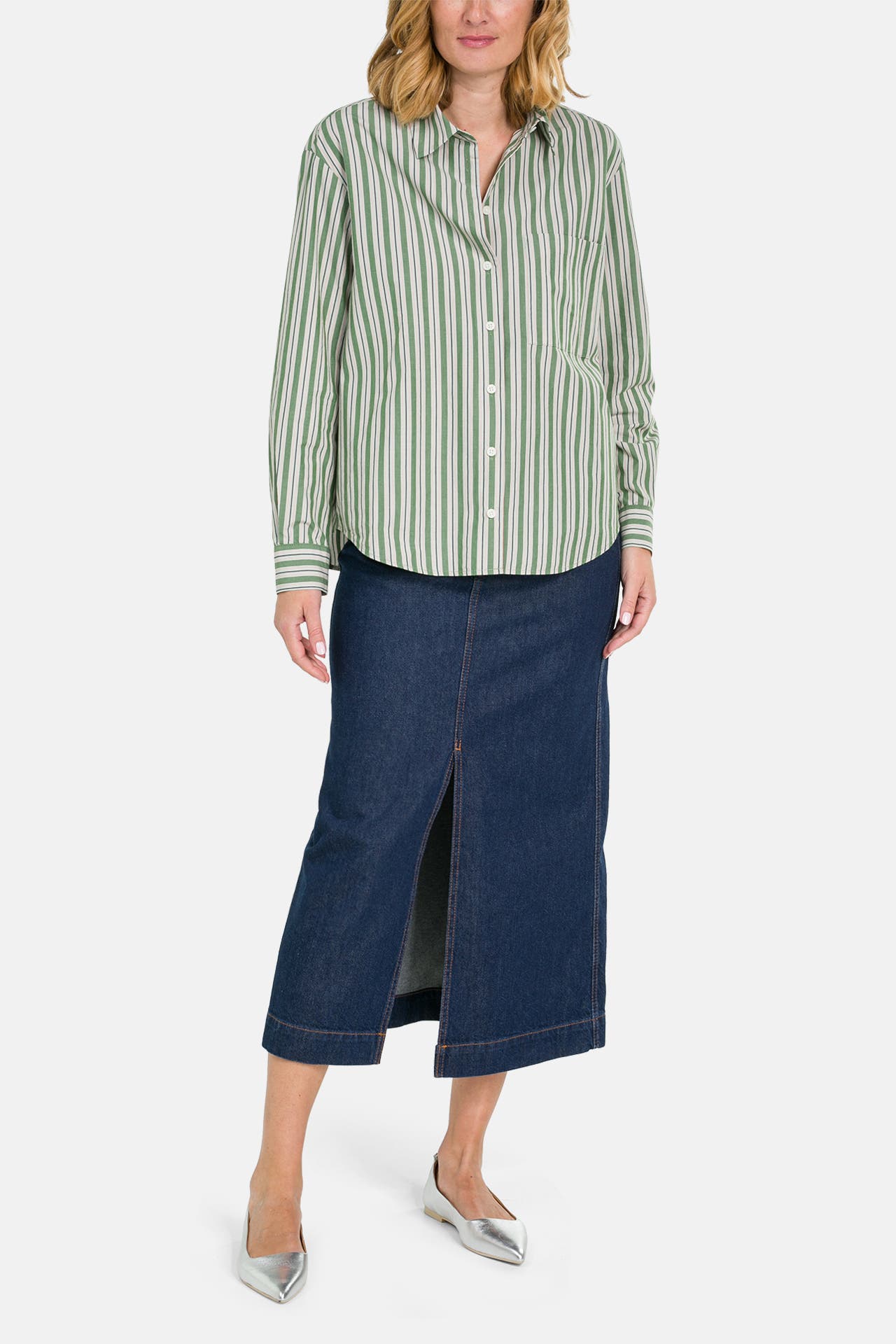 MARC O'POLO DENIM Casual-Bluse gestreift, Bild 1