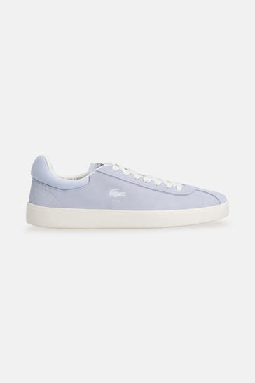 LACOSTE Leder-Sneaker 'Court' hellblau