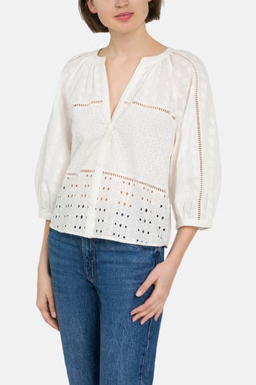 DESIGUAL Tunika weiß