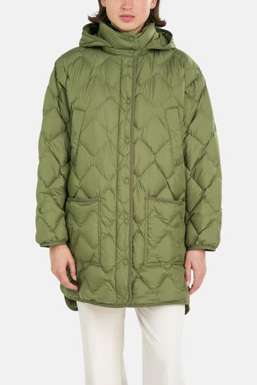 WOOLRICH Daunen-Steppmantel 'Heritage' grün