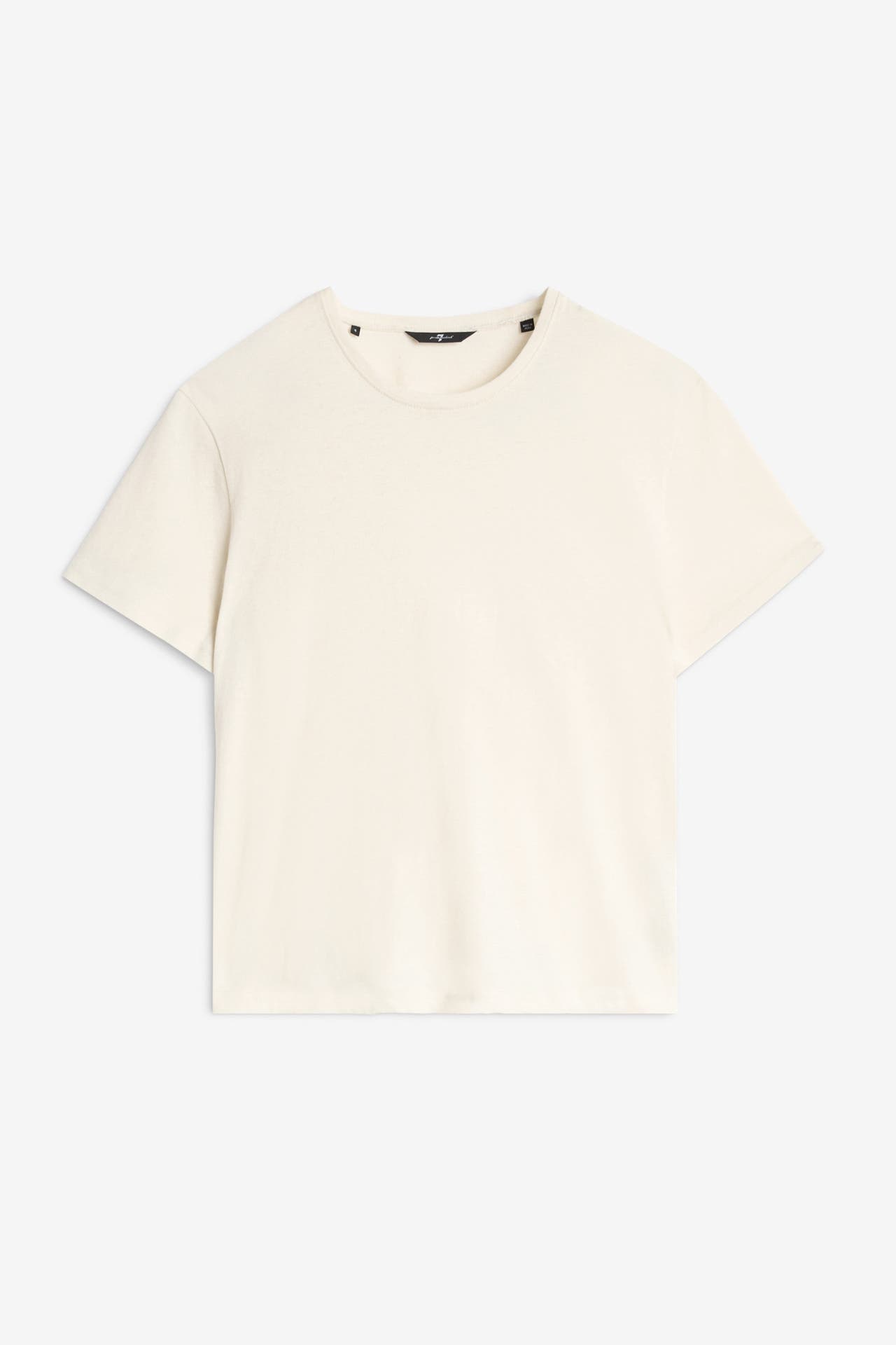7 FOR ALL MANKIND T-Shirt ecru, Bild 1
