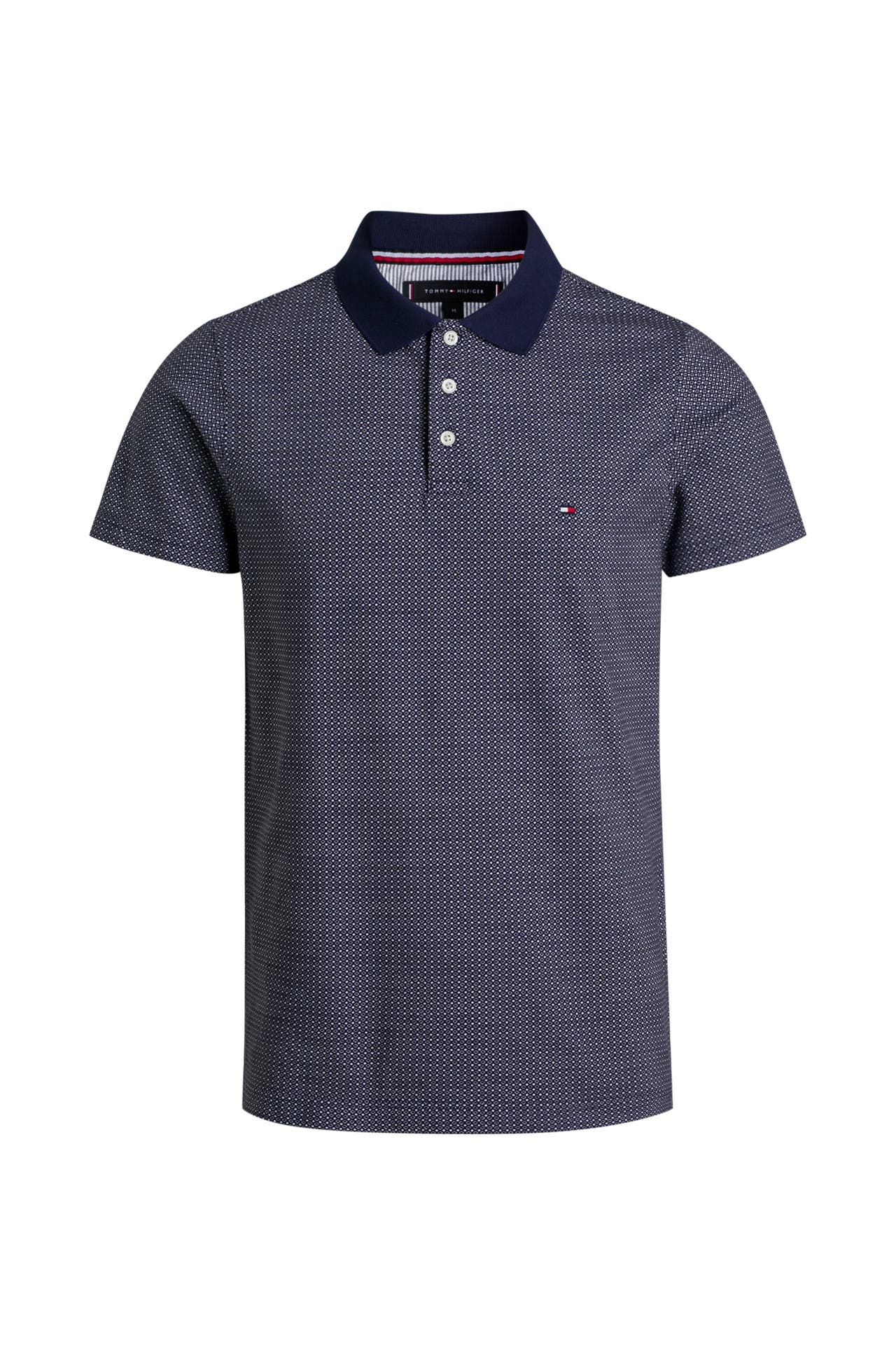 TOMMY HILFIGER Polo-Shirt gemustert » günstig online kaufen 