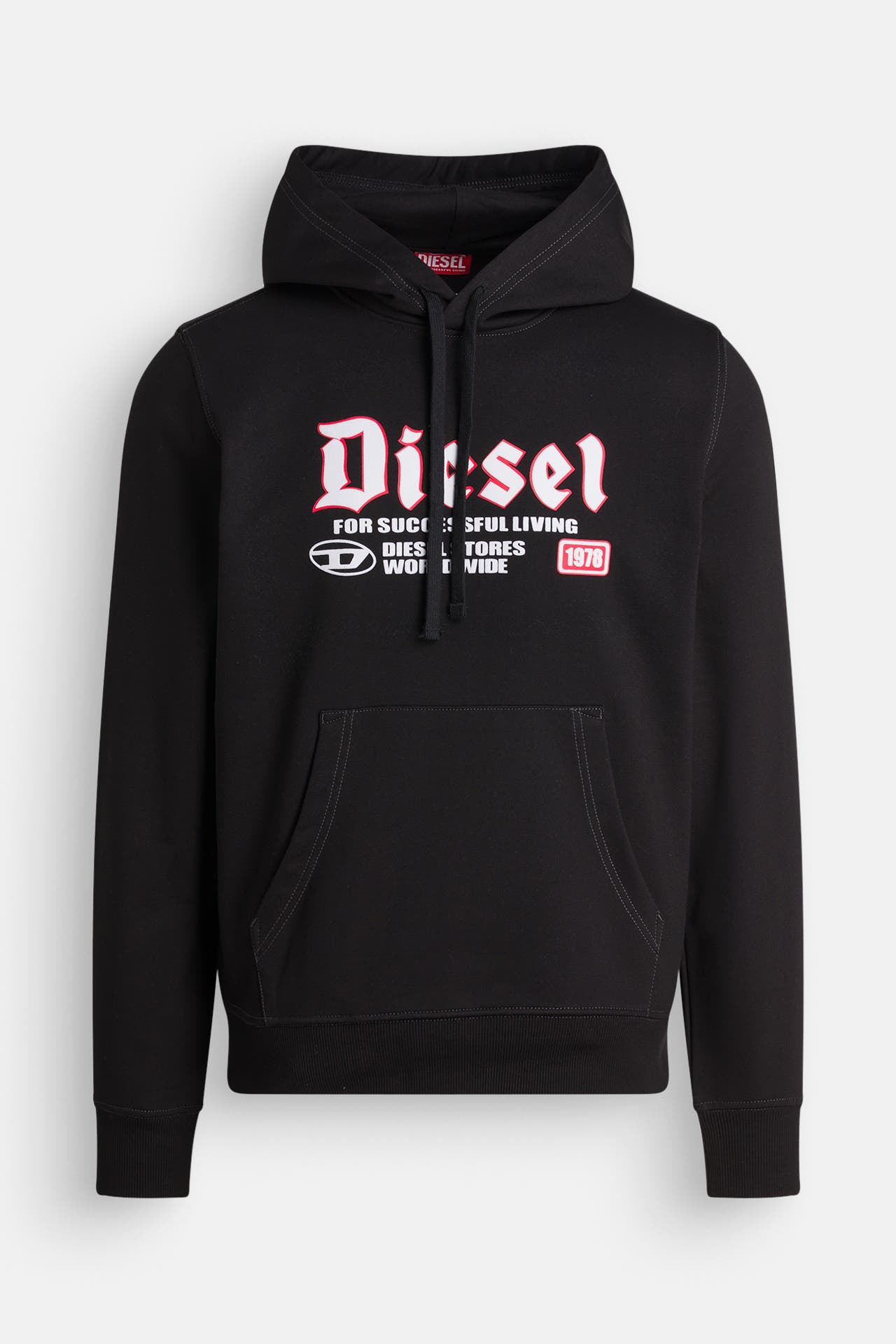 DIESEL Hoodie 'Ginn' schwarz, Bild 1