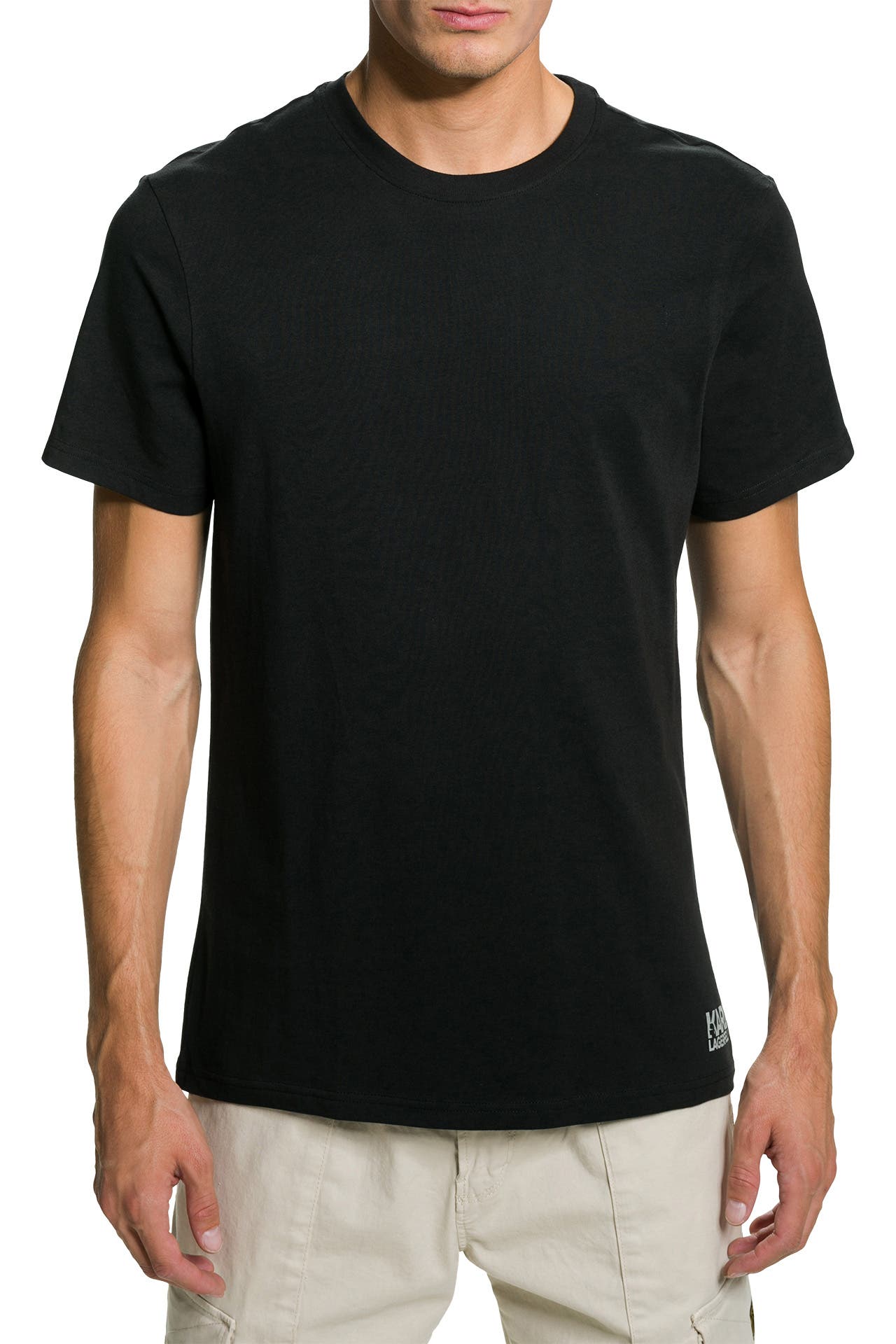 KARL LAGERFELD 2er-Pack T-Shirts schwarz, Bild 1