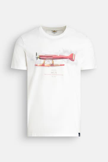 AERONAUTICA MILITARE T-Shirt weiß