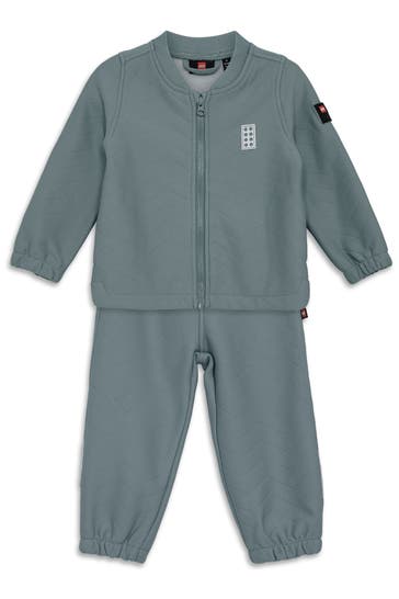 LEGO WEAR Set: Fleeceacke und Fleecehose petrol